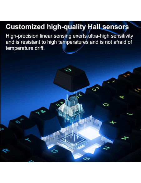 Teclado Mecánico Gaming MCHOSE ACE 68 RGB 8K Hz Ajustable