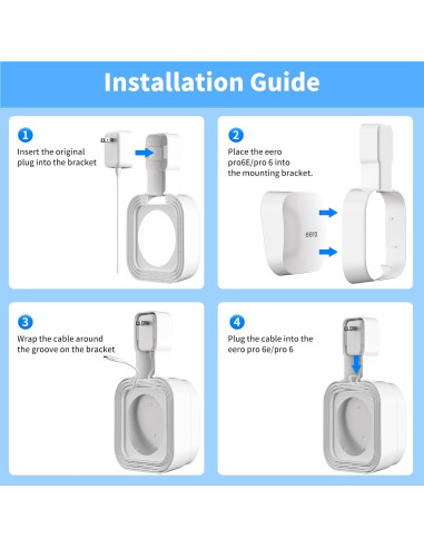 Soporte de Montaje en Pared SENLEG para eero Pro 6e/Pro 6