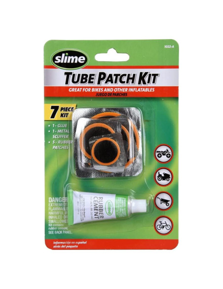 Kit de Parche de Tubo de Goma Slime 1022-A para Bicicletas