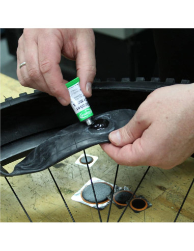 Kit de Parche de Tubo de Goma Slime 1022-A para Bicicletas