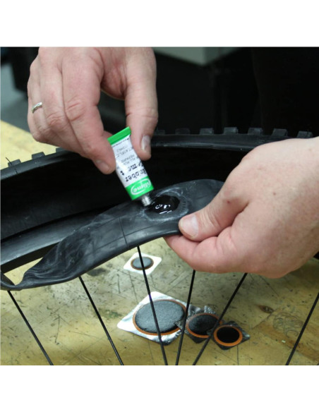 Kit de Parche de Tubo de Goma Slime 1022-A para Bicicletas