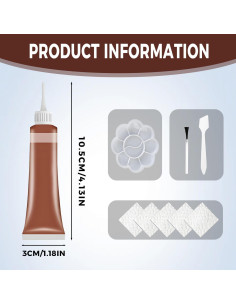 Gel de Reparación de Cuero ODX Avanzado Negro 20g - Kit Profesional 2