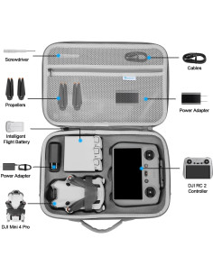Estuche de Almacenamiento Skyreat para DJI Mini 4 Pro RC 2 2