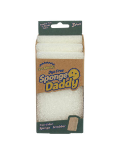 Esponja de Limpieza SCRUB DADDY Sin Tinte - 3 Unidades