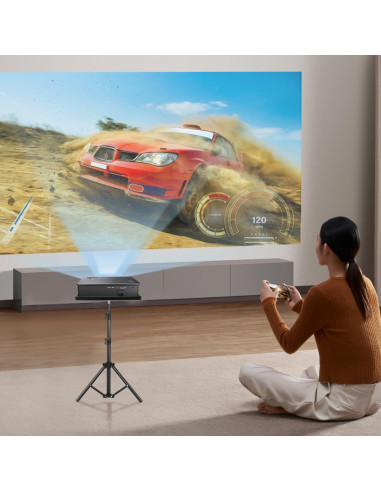 Soporte de Proyector Tripode Cabilock Ajustable 114cm Negro