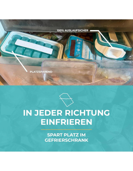 Bandeja de Hielo ICEBREAKER 54 Cubos Silicona con Tapa