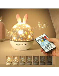 Proyector de Estrellas ELITUN con Música y Control Remoto 2