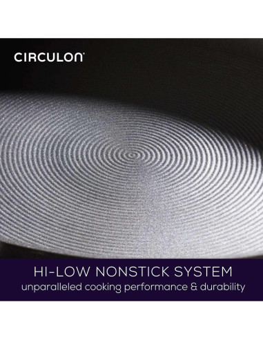 Juego de Ollas y Sartenes Circulon Radiance 10 Piezas Antiadherente