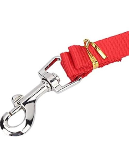 Arnés Ajustable para Patos y Pollos Pssopp - Chaleco Transpirable Rojo M