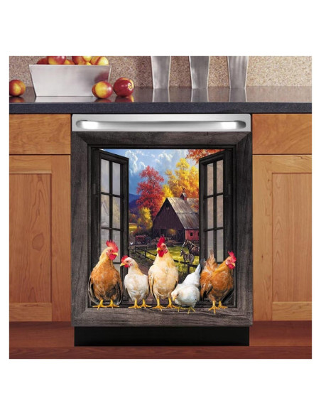 Cubierta Magnética Gardepot para Lavavajillas Gallo 58.5x43cm Cubierta Magnética Gardepot para Lavavajillas Gallo 58.5x43cm