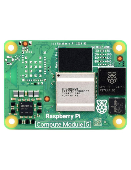 Módulo de Computación Waveshare CM5008032 8GB RAM 32GB eMMC Módulo de Computación Waveshare CM5008032 8GB RAM 32GB eMMC