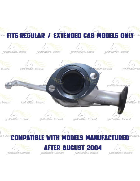 Silenciador Central Acero Inoxidable Escape del Nordeste Toyota Tundra 2004-2006