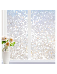 Película de Privacidad para Ventanas rabbitgoo 44.5x199.4cm UV