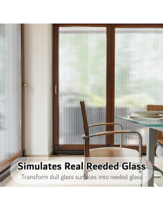 Película de Privacidad VELIMAX 45x200 cm Vinilo Esmerilado 2