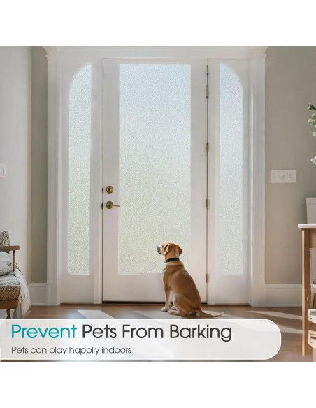 Película de Privacidad para Ventanas Coavas 44.5x199.8cm Esmerilada