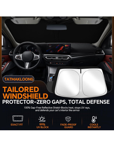 Protector Solar Parabrisas Toyota Corolla Cross 2022-2025