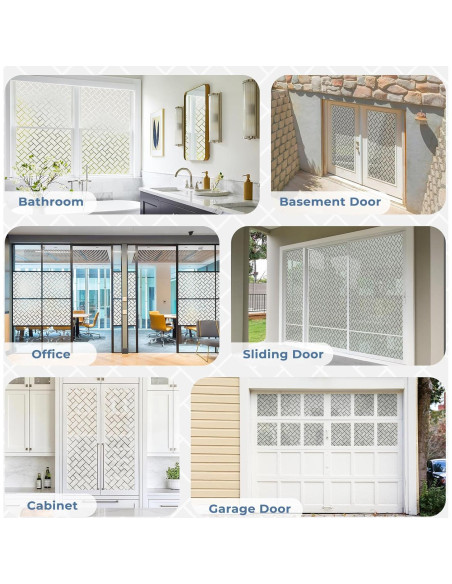 Película de Privacidad Rabbitgoo 44.5x199.8 cm Vinilo Esmerilado Película de Privacidad Rabbitgoo 44.5x199.8 cm Vinilo Esmerilado