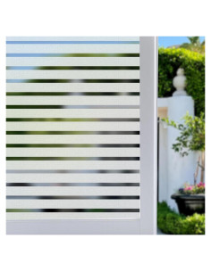 Película para Ventanas Niviy 0.90 m Rayas Anchas UV