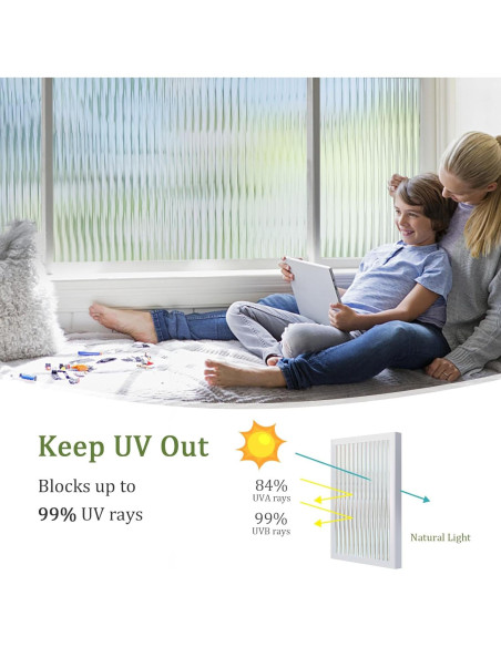 Película de Privacidad para Ventanas Beautyhero 44.5x199.5 cm