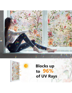 Película de Privacidad Ranzdn 44.5x199.4cm Vinilo Cosmos 2