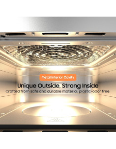 Freidora de Aire Iceagle 9 Qt Acero Inoxidable 1700W 12 en 1 2