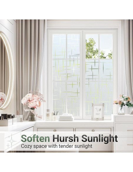 Película de Privacidad Rabbitgoo 44.5x200 cm Vinilo UV