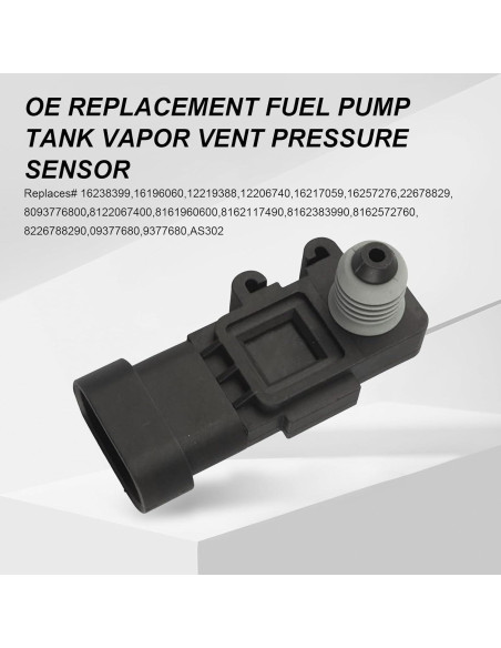Sensor de Presión Tanque Combustible Dawfall - Compatible Delphi