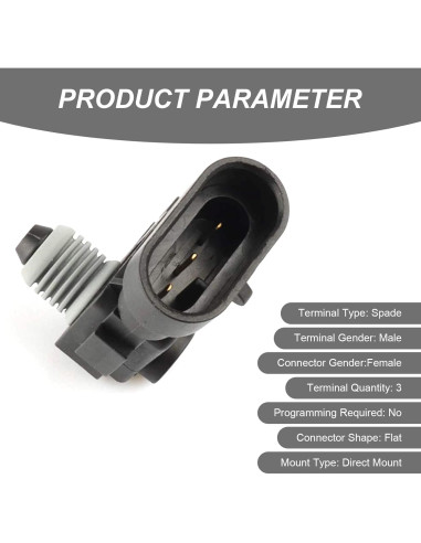 Sensor de Presión Tanque Combustible Dawfall - Compatible Delphi