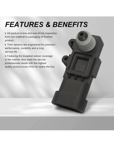 Sensor de Presión Tanque Combustible Dawfall - Compatible Delphi