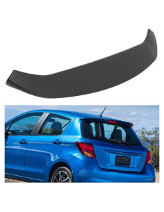 Spoiler Trasero ZSPART para Toyota Yaris 2012-2018 - ABS Negro
