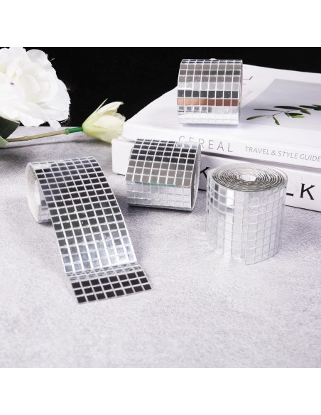 Azulejos de mosaico autoadhesivos FUNCSDIK 8000 piezas 5x5mm