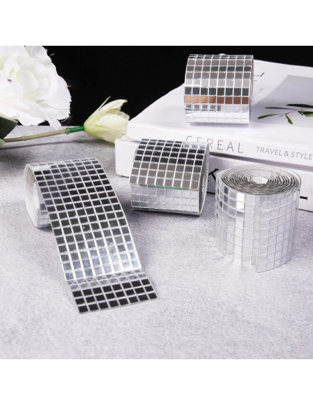 Azulejos de mosaico autoadhesivos FUNCSDIK 8000 piezas 5x5mm