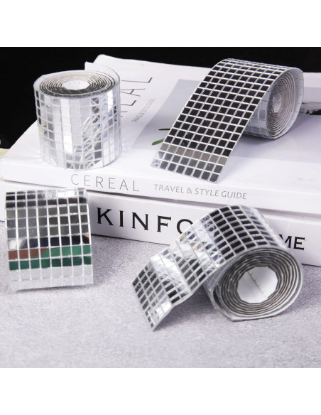 Azulejos de mosaico autoadhesivos FUNCSDIK 8000 piezas 5x5mm