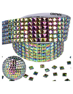 Rollo de 1104 Pegatinas de Diamante Autoadhesivas Biutityer