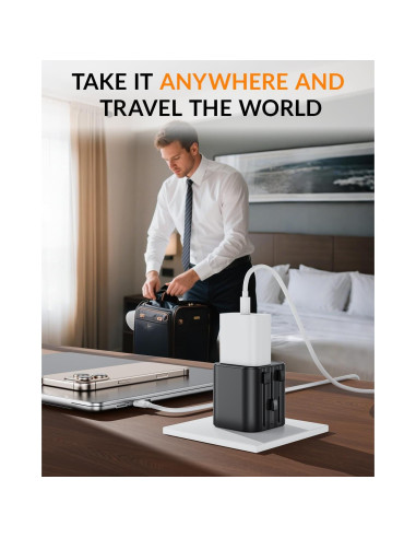 Adaptador de Viaje Universal SooPii JY-310 para 200 Países