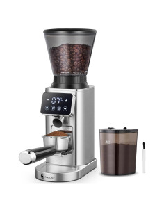 Molinillo de Café AMZCHEF CG209-SV 48 Configuraciones Plata