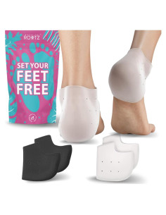 Protectores de Talón de Gel BACK TO ROOTZ - 4 Piezas