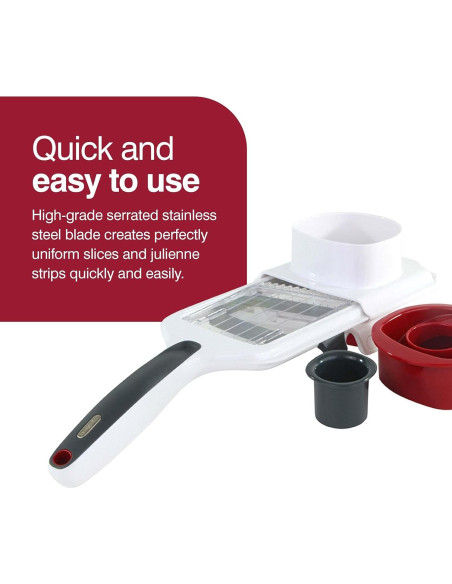 Cortador de Mano Zyliss E900044U - Picador de Verduras 2 en 1 Cortador de Mano Zyliss E900044U - Picador de Verduras 2 en 1