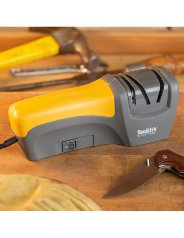 Afilador de cuchillos eléctrico Smith's Edge Pro 50005 2 etapas