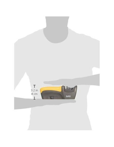 Afilador de cuchillos eléctrico Smith's Edge Pro 50005 2 etapas