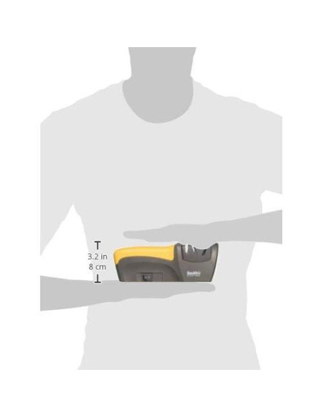 Afilador de cuchillos eléctrico Smith's Edge Pro 50005 2 etapas