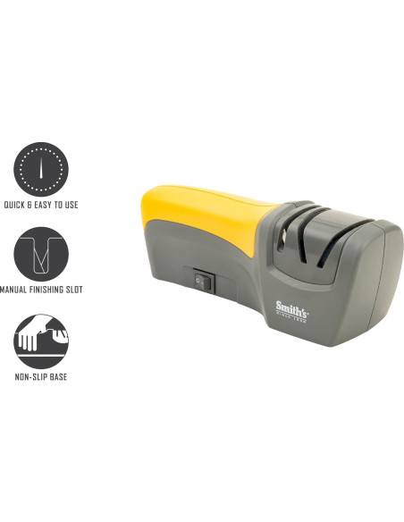 Afilador de cuchillos eléctrico Smith's Edge Pro 50005 2 etapas