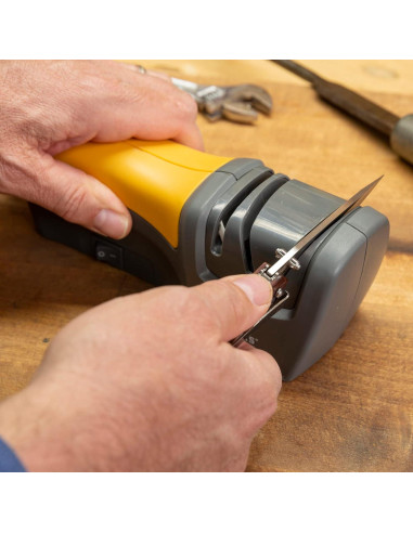 Afilador de cuchillos eléctrico Smith's Edge Pro 50005 2 etapas