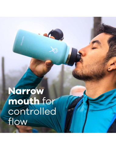 Botella de Agua Hydro Flask 32 Oz Acero Inoxidable Aislada