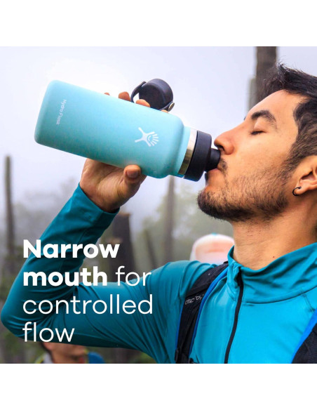 Botella de Agua Hydro Flask 32 Oz Acero Inoxidable Aislada