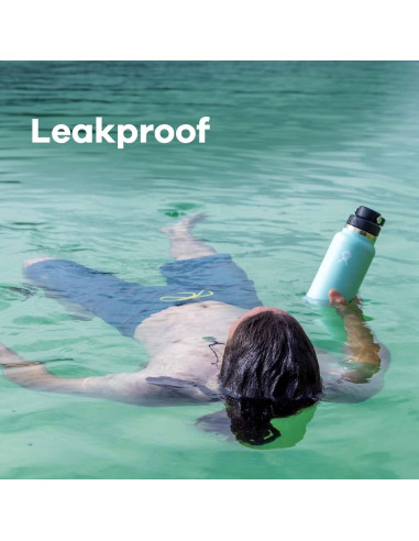 Botella de Agua Hydro Flask 32 Oz Acero Inoxidable Aislada