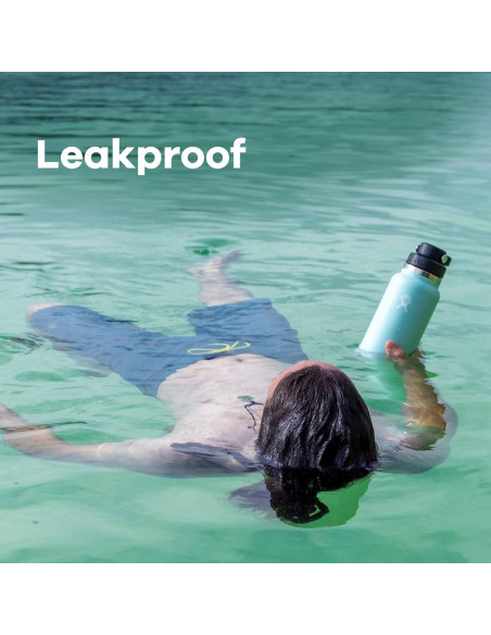 Botella de Agua Hydro Flask 32 Oz Acero Inoxidable Aislada