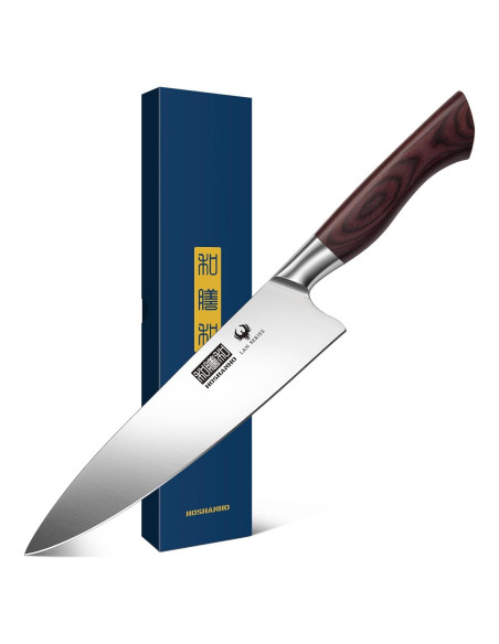Cuchillo de Chef HOSHANHO 20.32 cm Acero Inoxidable Profesional