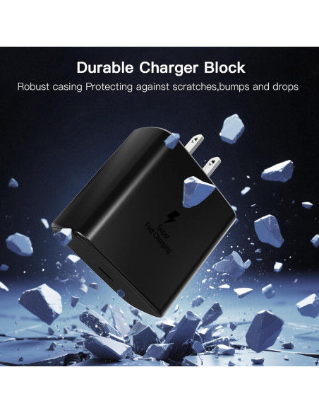 Cargador Rápido USB-C 45W Ximytec + Cable 3FT - Paquete de 2