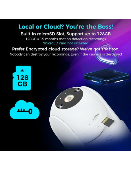 Cámara de Seguridad Vicohome CB2 3MP Wi-Fi 5GHz Interior